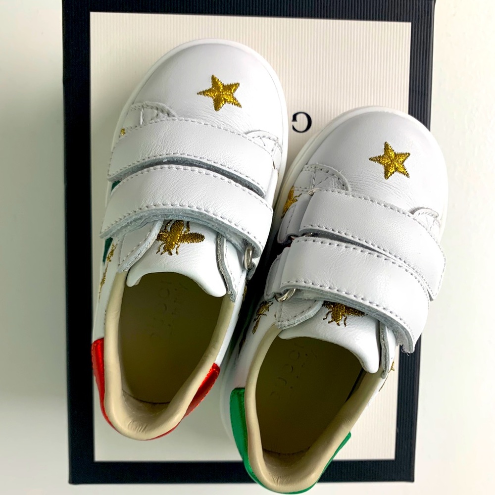 GUCCI Leather Sneakers - Picture 2 of 3